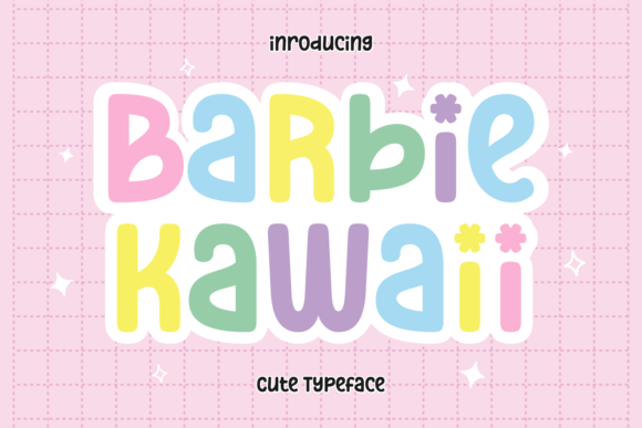 Barbie Kawaii: A Font for Playful and Professional Designs