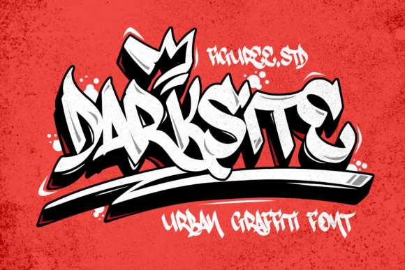 Darksite: The Urban Graffiti Display Font for Bold Designs