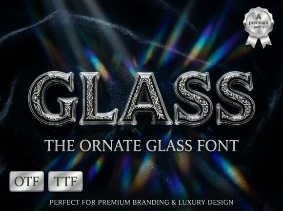Glass: The Crystal Typeface for Premium Design