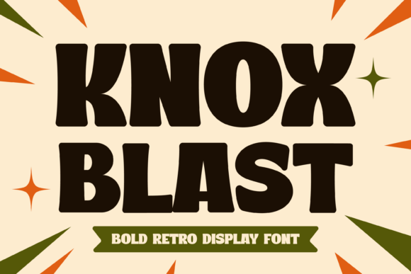 Knox Blast: Bold Retro Typography for Modern Design