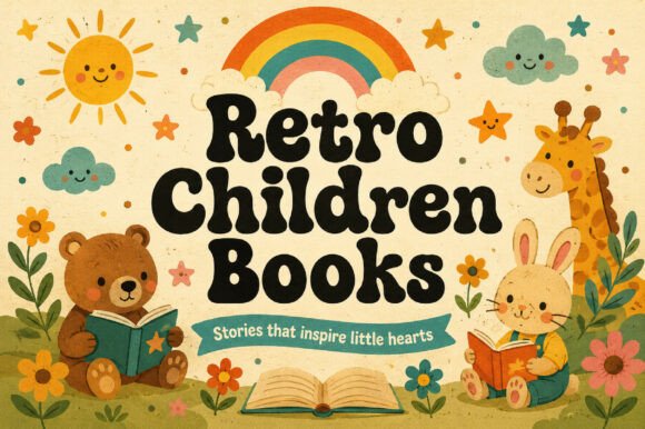 Retro Children Books: A Charming Vintage Display Font