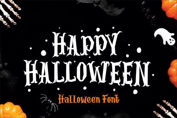 The Spooky Charm of Halloween: A Font for Creative Magic